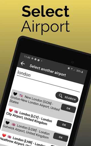 Fort Lauderdale Flights ডাউনলোড করুন – ফ্লাইট ট্র্যাকার অ্যাপ - Screenshot 9