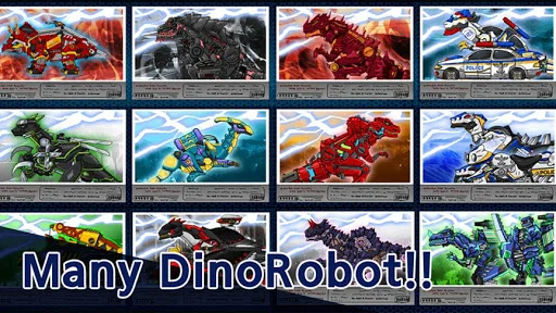 DinoRobot Infinity ডাউনলোড করুন – সেরা ডাইনোসর রোবট গেম - Screenshot 1