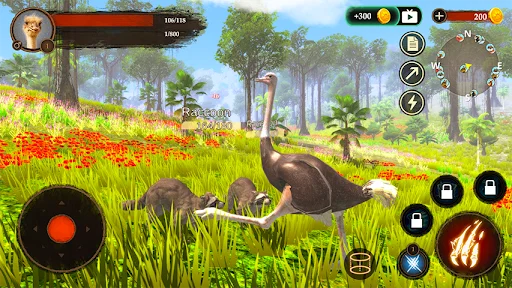 The Ostrich ডাউনলোড করুন – অনন্য অ্যানিমেল সিমুলেশন গেম - Screenshot 2