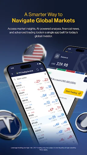 KCM Trade ডাউনলোড করুন – ফরেক্স ও স্টক ট্রেডিংয়ের সেরা অ্যাপ - Screenshot 1