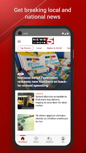 News 5 WCYB.com Mobile ডাউনলোড করুন – লেটেস্ট নিউজ ও ওয়েদার আপডেট - Screenshot 2