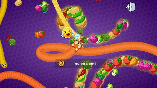 Worms Merge-io গেমটি ডাউনলোড করুন – সেরা স্নেক গেম খেলুন - Screenshot 7