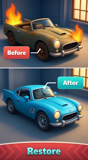 Triple Car: Match & Mod ডাউনলোড করুন – সেরা কার পাজল গেম - Screenshot 5