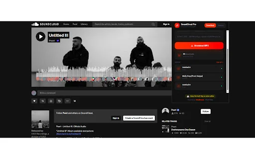 SoundCloud Enhanced Pro ডাউনলোড করুন – সেরা মিউজিক টুলস - Screenshot 3