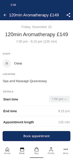 Spa & Massage অ্যাপ ডাউনলোড করুন – সহজে অ্যাপয়েন্টমেন্ট বুকিং - Screenshot 3
