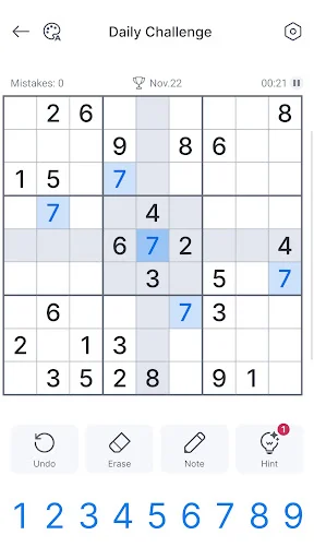 Sudoku – Classic Sudoku Puzzle ডাউনলোড করুন – সেরা ব্রেইন গেম - Screenshot 21