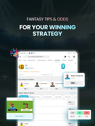 Cricket LineX ডাউনলোড করুন – দ্রুততম লাইভ স্কোর ও আপডেট পান - Screenshot 16