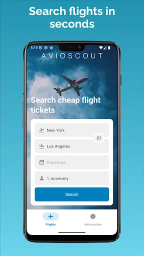AvioScout – সস্তা ফ্লাইট ও হোটেল বুকিং অ্যাপ ডাউনলোড করুন - Screenshot 1