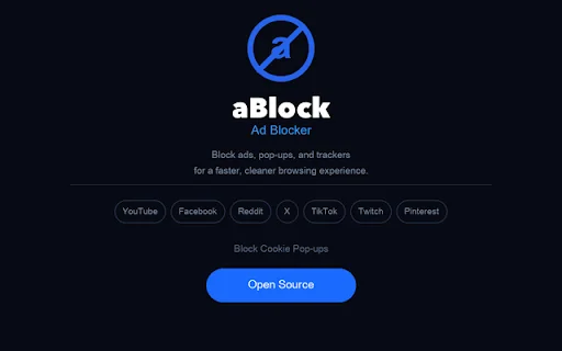 aBlock – Ad Blocker ডাউনলোড করুন – বিজ্ঞাপন ও ট্র্যাকার মুক্ত ব্রাউজিং - Screenshot 4