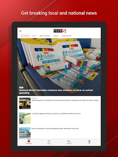 News 5 WCYB.com Mobile ডাউনলোড করুন – লেটেস্ট নিউজ ও ওয়েদার আপডেট - Screenshot 5