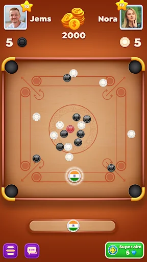 Carrom Cricket ডাউনলোড করুন – সেরা ক্যারাম ও ডিস্ক পুল গেম - Screenshot 5