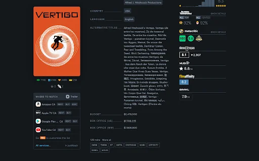 Letterboxd Extras ডাউনলোড করুন – মুভির রেটিং ও তথ্য দেখুন - Screenshot 3