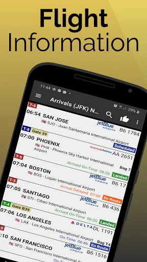 Leeds Bradford Airport Flights ডাউনলোড করুন – রিয়েল-টাইম আপডেট - Screenshot 1