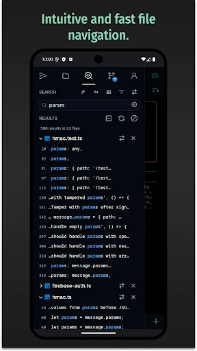 Spck Editor ডাউনলোড করুন – মোবাইল কোডিং ও গিট সাপোর্ট - Screenshot 7