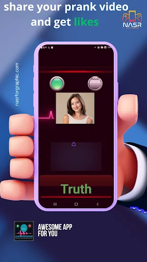 Lie and Truth Detector Prank অ্যাপ ডাউনলোড করুন – সেরা প্র্যাঙ্ক টুল - Screenshot 1