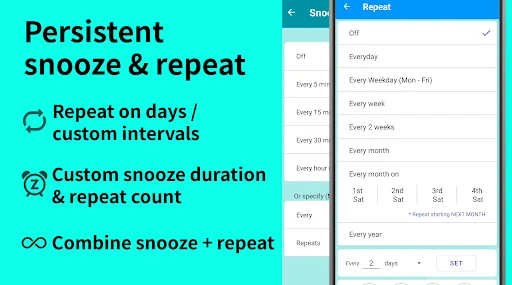 Talking Reminder Alarm FLEX ডাউনলোড করুন – সেরা রিমাইন্ডার অ্যাপ - Screenshot 6
