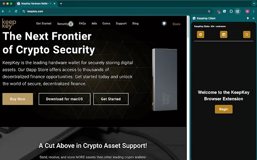 KeepKey Client ডাউনলোড করুন – নিরাপদ ক্রিপ্টো ম্যানেজমেন্ট টুল - Screenshot 2