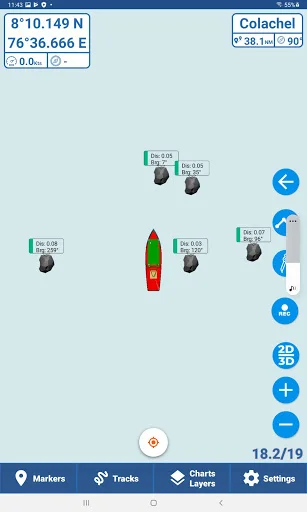 Kadal Map ডাউনলোড করুন – মৎস্যজীবীদের জন্য সেরা নেভিগেশন টুল - Screenshot 9