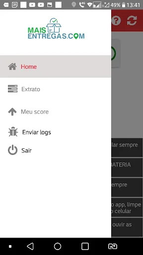 GiroEntregas – Entregador ডাউনলোড করুন – দ্রুত ডেলিভারি অ্যাপ - Screenshot 2
