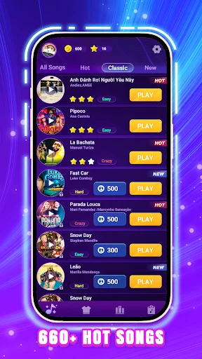 Beat Tiles 2: Piano Master ডাউনলোড করুন – সেরা মিউজিক গেম - Screenshot 4