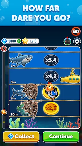 Chicken Cross – Sea Cross 2 ডাউনলোড করুন – সেরা অ্যাডভেঞ্চার গেম - Screenshot 1