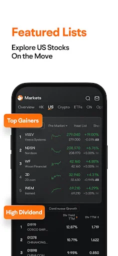 Futubull-Easy Investment ডাউনলোড করুন – রিয়েল-টাইম স্টক ট্রেডিং - Screenshot 3