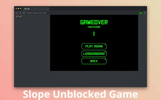 Slope Unblocked Game ডাউনলোড করুন – সেরা ৩ডি রানিং গেম - Screenshot 3