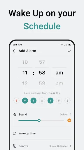 Alarm Clock ডাউনলোড করুন – স্মার্ট টাইমার ও স্লিপ সাউন্ডস - Screenshot 3
