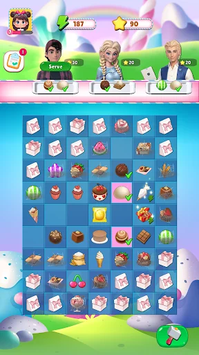Sweet Merge Land ডাউনলোড করুন – মিষ্টি ধাঁধার অ্যাডভেঞ্চার - Screenshot 6