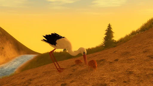 The White Stork ডাউনলোড করুন – সেরা বার্ড সিমুলেটর গেম - Screenshot 9