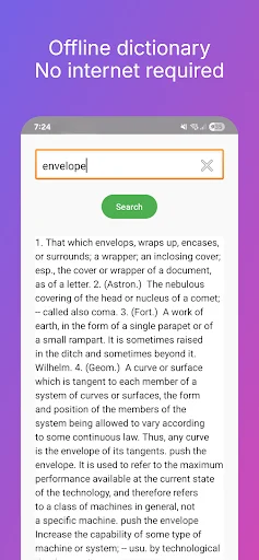 Offline Dictionary – English ডাউনলোড করুন – দ্রুত ইংরেজি অভিধান - Screenshot 3