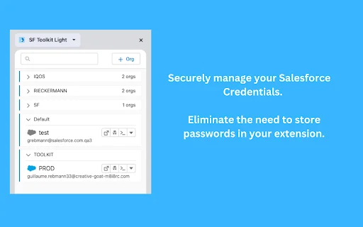 Salesforce Toolkit ডাউনলোড করুন – সেরা Salesforce ম্যানেজমেন্ট টুল - Screenshot 1