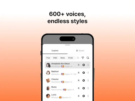 Typecast Lite – AI Voice Maker ডাউনলোড করুন – সেরা AI ভয়েসওভার - Screenshot 8