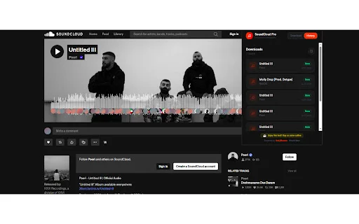 SoundCloud Enhanced Pro ডাউনলোড করুন – সেরা মিউজিক টুলস - Screenshot 2