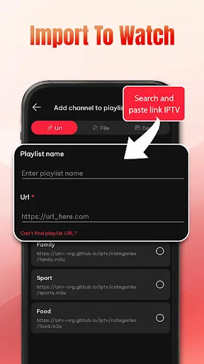 IPTV Player – Live TV Online ডাউনলোড করুন – সেরা IPTV অভিজ্ঞতা - Screenshot 5