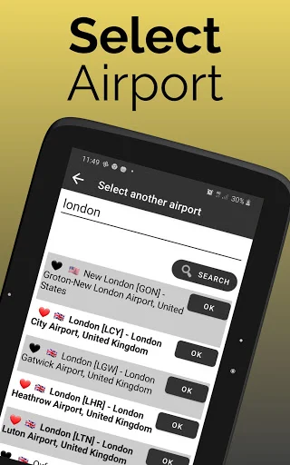 Leeds Bradford Airport Flights ডাউনলোড করুন – রিয়েল-টাইম আপডেট - Screenshot 15