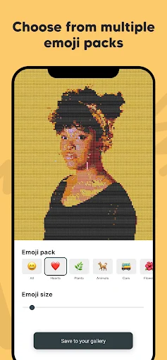 Emoji Photo Mosaic ডাউনলোড করুন – আপনার ছবিকে ইমোজিতে রূপান্তর করুন - Screenshot 2