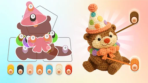 Stitch Sort: Wool and Yarn ডাউনলোড করুন – সেরা পাজল গেম - Screenshot 6