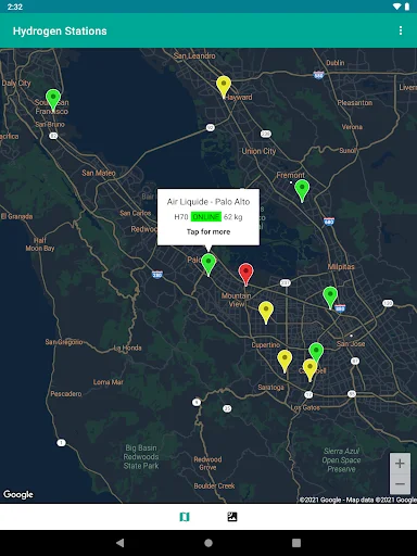 Hydrogen Stations USA ডাউনলোড করুন – হাইড্রোজেন ফুয়েল স্টেশন খুঁজুন - Screenshot 18