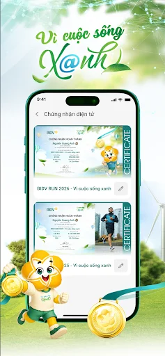 BIDV Run Plus ডাউনলোড করুন – আপনার রান ট্র্যাক করুন সহজে - Screenshot 8