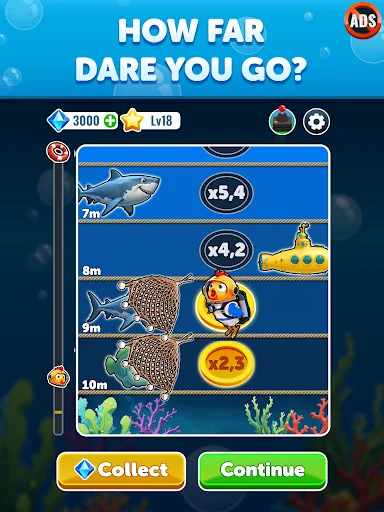 Chicken Cross – Sea Cross 2 ডাউনলোড করুন – সেরা অ্যাডভেঞ্চার গেম - Screenshot 7