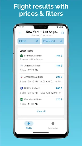 AvioScout – সস্তা ফ্লাইট ও হোটেল বুকিং অ্যাপ ডাউনলোড করুন - Screenshot 4