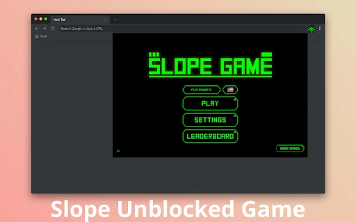 Slope Unblocked Game ডাউনলোড করুন – সেরা ৩ডি রানিং গেম - Screenshot 1