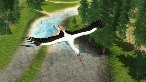The White Stork ডাউনলোড করুন – সেরা বার্ড সিমুলেটর গেম - Screenshot 4