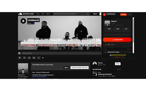 SoundCloud Enhanced Pro ডাউনলোড করুন – সেরা মিউজিক টুলস - Screenshot 1