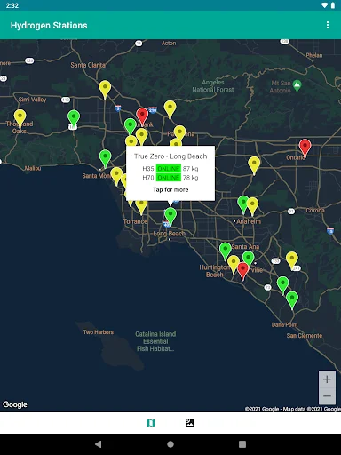 Hydrogen Stations USA ডাউনলোড করুন – হাইড্রোজেন ফুয়েল স্টেশন খুঁজুন - Screenshot 20