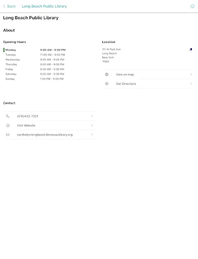 Nassau Public Libraries অ্যাপ ডাউনলোড করুন – অ্যান্ড্রয়েডে ফ্রি অ্যাক্সেস - Screenshot 18