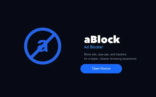 aBlock – Ad Blocker ডাউনলোড করুন – বিজ্ঞাপন ও ট্র্যাকার মুক্ত ব্রাউজিং - Screenshot 1