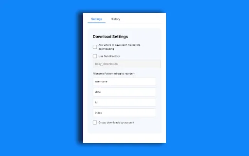 Bluesky Media Downloader ডাউনলোড করুন – দ্রুত ভিডিও ও ছবি সেভ করুন - Screenshot 2