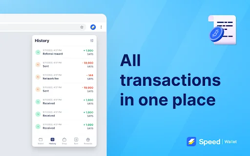 Speed Bitcoin Lightning Wallet ডাউনলোড করুন – দ্রুত বিটকয়েন পেমেন্ট - Screenshot 3